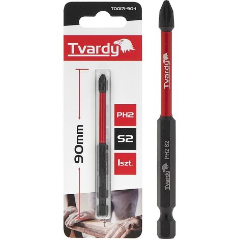 Broca de impacto PH2 de 90 mm S2 (1/10/50/400) (1/3)