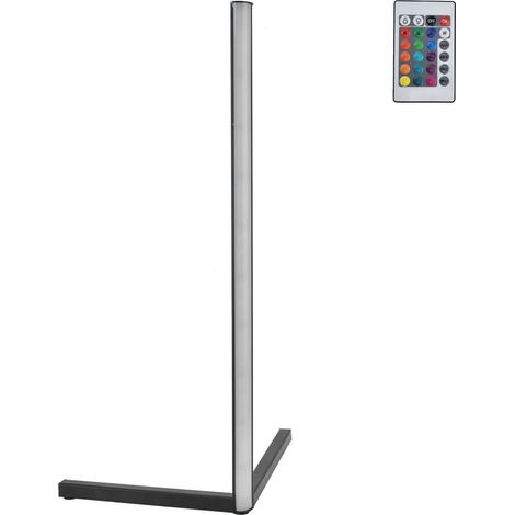 Lampadaire LED de 6,25 m de hauteur, 16 couleurs, télécommande, intensité variable, lampe d'angle pour chambre à coucher, prise UE 100-240 V (1/5)