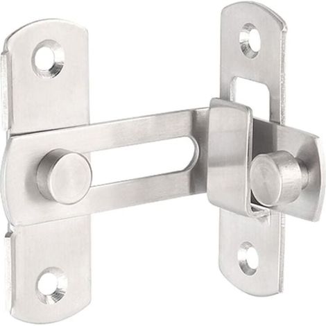 ZVD 1 pièce loquet 90 Porte verrouillée Loquet à angle droit vers le bas (L) (1/4)