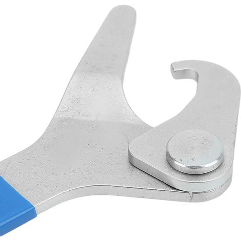 Attrezzo per la regolazione del precarico dell'ammortizzatore della moto, chiave regolabile a gancio e artiglio per ammortizzatori, chiave antiscivolo per molle da 35 mm a 75 mm (1/5)