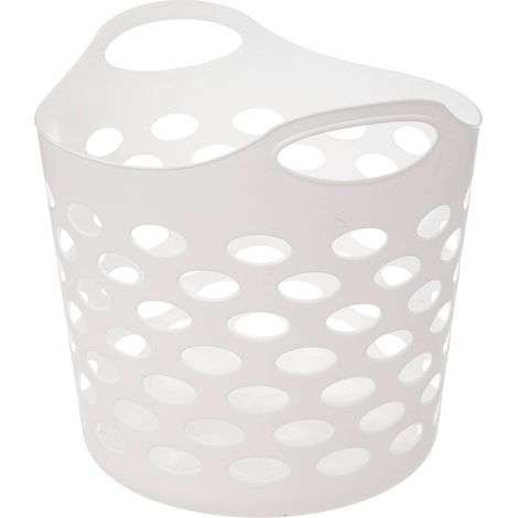 Cestino flessibile 28l bianco - 5five