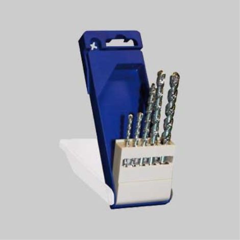 Serie punte per muro 5 pezzi 4÷10 mm ECEF