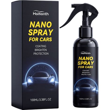 Nano-Autospray für die tägliche Reinigung, Lackpflege und Glanzaufhellung – Praktisches Spray – 100 ml -- DTEKGAZ (1/5)