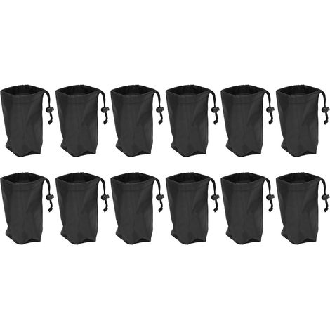 12Pcs Hydroponic Blackout Sleeves, Wide Mouth Mason Jars Bags for Planting Opaque (1/5)