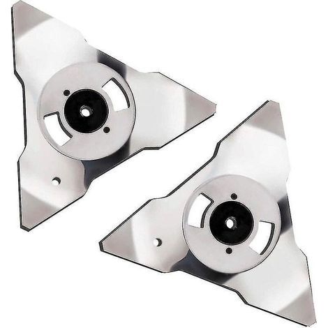Packung mit 2 Ersatzmessern für Robomow RS TS MS RC TC MC Mährobotermodelle aus Edelstahl xh (1/2)