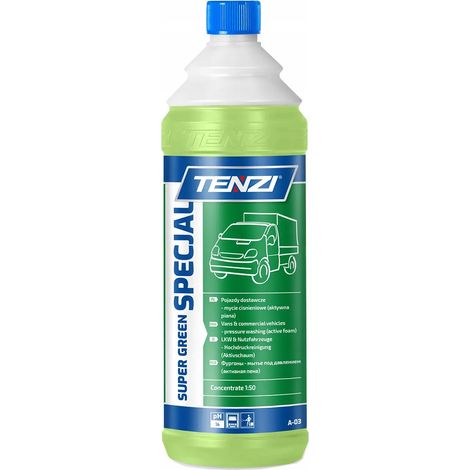 Espuma activa para el lavado de autobuses, máquinas, quads, furgonetas y lonas. (1/5)
