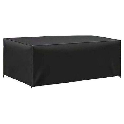 Housse Table de Jardin - 180 x 110 x 70cm - Housse de Protection Bâche Résistante aux Intempéries et aux Déchirures 420D Oxford pour Mobilier Salon de Jardin (1/4)