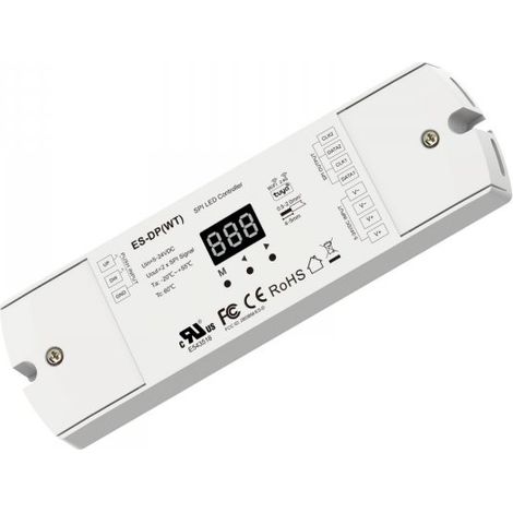 Controller Dimmer SPI Con Push Pulsante, Tuya WIFI, RF 2.4G, 5-24V 10A, 960 Pixel, Per Striscia Led Running