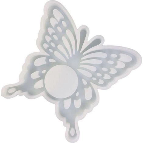 Moules en silicone pour bougeoirs papillon, supports de bougies à faire soi-même, moules pour moulages en résine