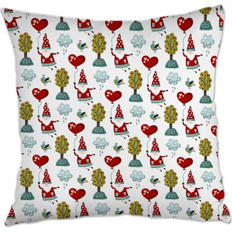 Housse de coussin à fermeture éclair invisible pour la Saint-Valentin, la Fête des Mères, la Fête des Pères, l'Action de grâce, Noël (1/5)