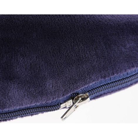 Trimec – Coussin coccyx orthopédique en gel et mousse à mémoire de forme – Housse antidérapante – Confort optimal pour voiture et bureau (1/5)