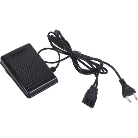 Foot pedal for domestic sewing machine with power cord (EU plug 220V) (1/5)