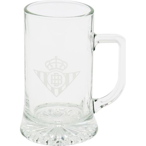 Chope à bière en verre Transparent Capacité 500 ml (1/5)