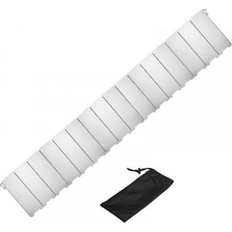 APEX Pare-vent pliable en alliage d'aluminium, écran coupe-vent pour réchaud de camping, brise-vent pour camping en plein air (16 panneaux)