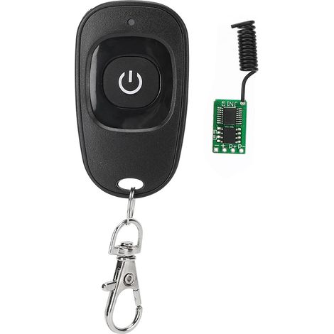 Télécommande sans fil mini pour relais 3.7V-12V, contrôle ON/OFF à distance (1/5)