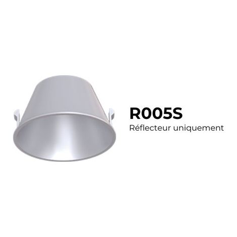 Réflecteur rond - Coloris Argent pour HYDRA - R005S - SOLUM