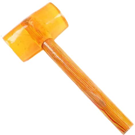 Maillet en caoutchouc, maillet de pose de carrelage avec poignée ergonomique antidérapante, outil à percussion douce pour la pose de carrelage et la menuiserie, durable et résistant aux chocs. (1/5)