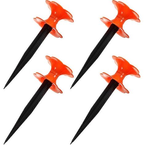 Piquets de support pour tuyau d'arrosage (12 pièces) (1/5)