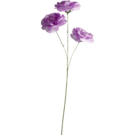 Rose Artificielle - Tige Longue 66 cm - Couleur Rouge Foncé - Pour Bouquets Mariage Décoration Centre de Table Fêtes - 1 Pièce (1/5)