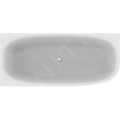 Ideal Standard T549201 baignoire D-Form DEA pour raccordement mural (1/5)