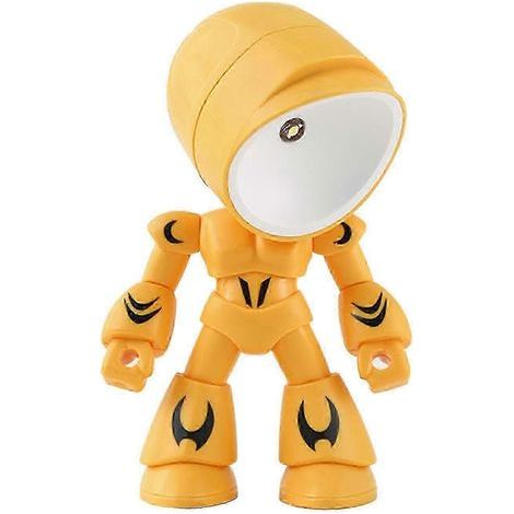New LED Night Light Mini Cute Robot Shape Light DIY Kawaii Gift Cartoon Table Lamp 2023 (1/4)