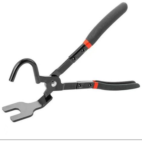 Pince pour l'extraction des silentblocs d'échappement – Outil de démontage des silentblocs de suspension et de fixation d'échappement automobile, 30 x 7 x 5,5 cm (1/2)