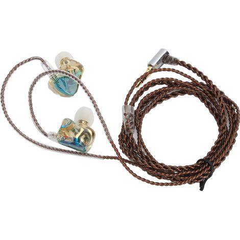 Dynamischer Gaming-Kopfhörer, Kunstharz, 2-Pin, HiFi, mit Mikrofon für E-Sport (Blau) (1/5)