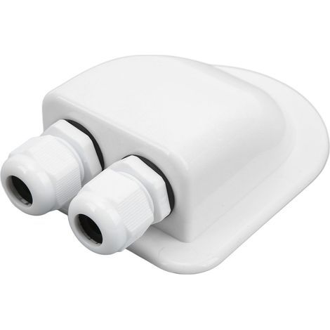 IP68 Waterproof ABS Dual Cable Solar Gland for RV Campervan Boat Project (1/5)