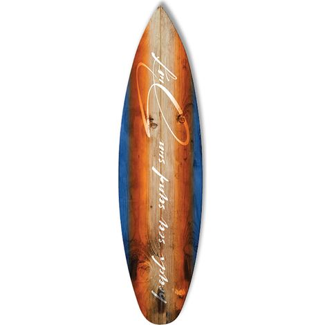 Planche de surf décorative surf wave (1/4)