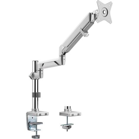 Support de bureau en aluminium pour écran LCD 17-32" (LCD, LED, OLED, etc.) avec ressort à gaz, TV plat et incurvé, longueur du bras = 553 mm (1/5)