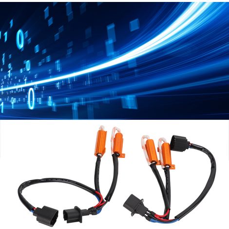 LED-Decoder H13 behebt Fehlercodes. Elektronischer Decoder T50W8RJ, Ein-Draht-Doppelwiderstandsdecoder. (1/5)