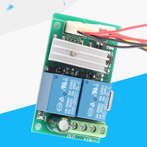 Contrôleur de vitesse pour moteur CC 6 V/12 V/24 V PWM, inverseur de marche, actionneur linéaire, contrôleur de moteur, variateur de vitesse (1/5)