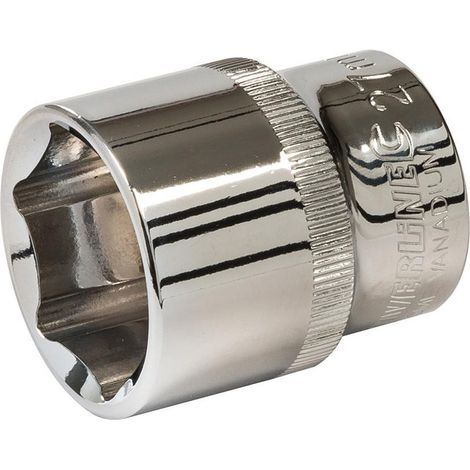 DOUILLE MÉTRIQUE 1/2 27 MM SILVERLINE 501792 (1/3)