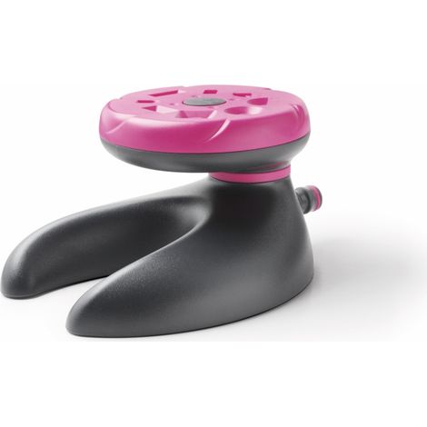 DRIVER 8-Zonen-Kreisregner auf Sockel - Pink GF