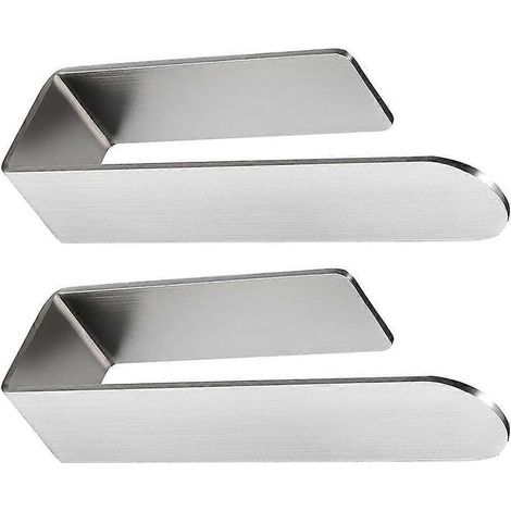 Porte-serviettes adhésif en acier inoxydable 304, barre porte-serviettes, porte-serviettes de bain auto-adhésif (1/5)