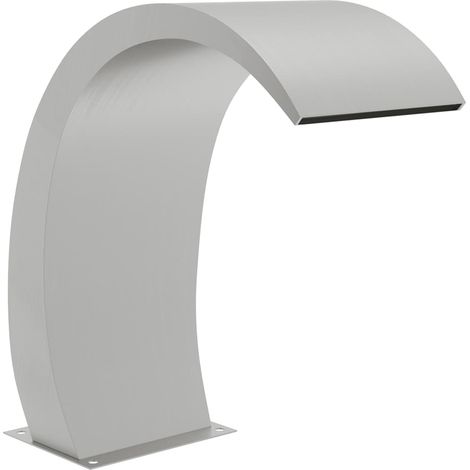 Maison Exclusive - Fontana per Piscina con LED 22x60x70 cm in Acciaio Inox 304