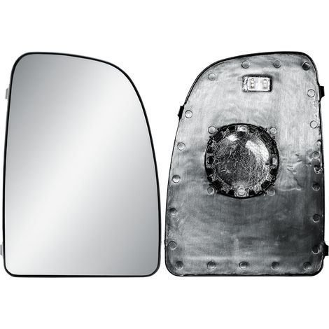 Rétroviseur extérieur droit de rechange, côté passager, grand verre chauffé, avec plaque arrière, pour Ducato, Jumper, Boxer 2006-2025, Movano 2022-2025 (1/4)