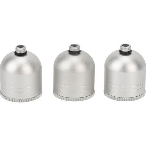 3pcs Coupe Métallique Remplaçable pour Injecteur d'Oxygène Facial Portable Pulvérisateur Accessoires de Rechange (1/5)