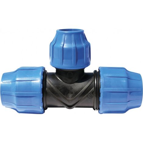 TE 90° COMPRESSION PP 14910 EGAUX 63 RENSON