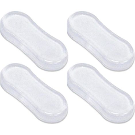 Tampons Abattant WC Silencieux Universels Adhésifs Protection Pare-Chocs Siège Toilette