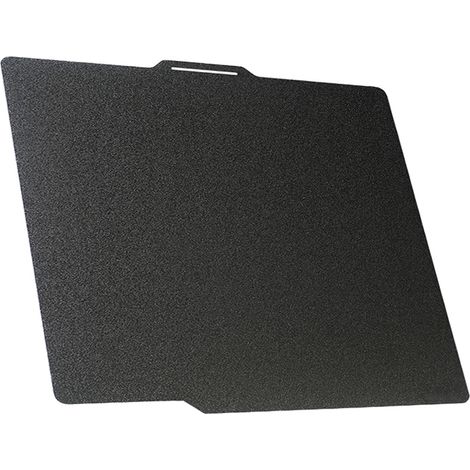 Feuille de plateau de construction PEI 257x257mm acier à ressort double face flexible autocollant de lit chauffant amovible tapis de plateforme compatible avec imprimante 3D Bambu X1/X1C/X1E/P1P/P1S/A (1/5)