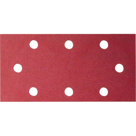 Bosch Schleifblatt-Set für Schwingschleifer, gespannt, 25-tlg., 8 Löcher, 93 x 230 mm, 40