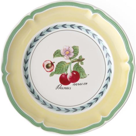 Assiette à Pain Porcelaine Jaune 18 x 18 x 9 cm (1/2)