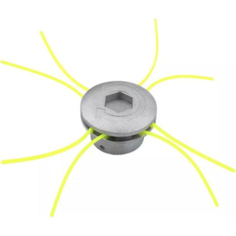 Tête de Coupe Débroussailleuse en Aluminium pour Tondeuse à Gazon Accessoire de Coupe-Herbe (1/5)