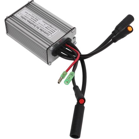 Vélo électrique contrôleur onde sinusoïdale 36V/48V 17A 6 mos avec câble éclairage pour moteur 250W (1/5)