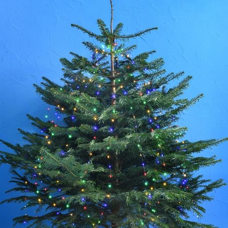 Rideau lumineux pour sapin de Noël micro LED multicolore 1,8 m (1/4)