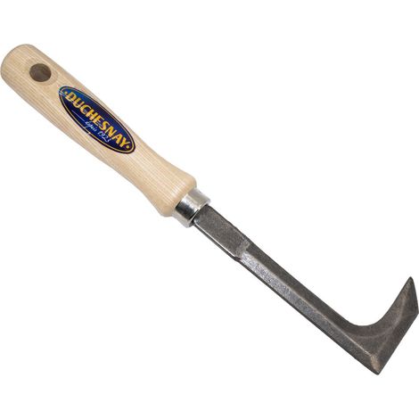 Couteau dalle forgé poignée bois
