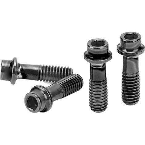 4 Stück M6x18 mm leichte Bremshebelschrauben aus Titanlegierung für Fahrräder, Mountainbike-Zubehör für feste Montage (1/5)