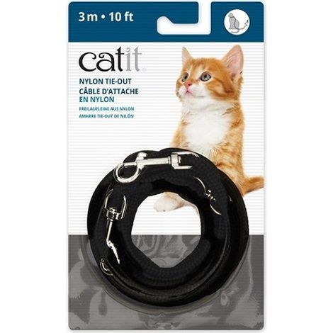 Catit Correa Extra Larga, Negra, 3m