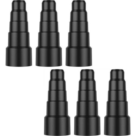 Lot de 6 Adaptateur Tuyau Aspirateur Universel 23/30/34/42/50mm Adaptateur de Tuyau D'aspirateur Universel Adaptateur Aspirateur Ponceuse pour le Raccordement au Tuyau D'aspirateur (1/4)